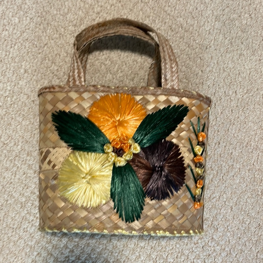Vintage, Bahamian purse